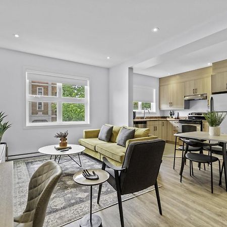 Stylish 2 Bedroom Haven By Jean Talon Market Montreal Ngoại thất bức ảnh